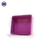 Пурпурный торт луны коробки 450г ПП пластиковый ИМЛ упаковывая подгонянный ярлык